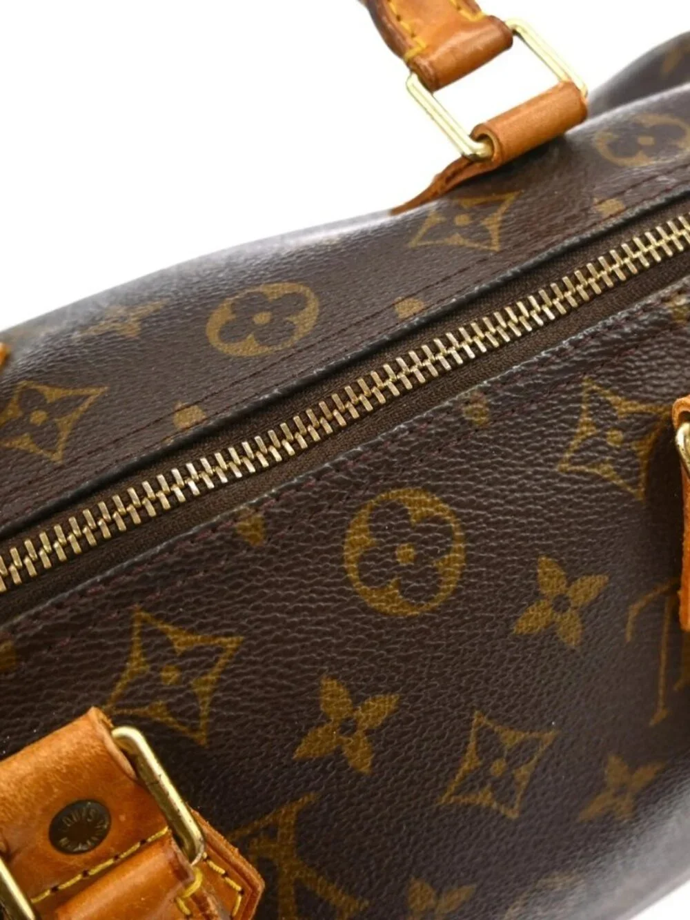Best02 LOUIS VUITTON SPEEDY 30 HANDBAG PURSE MONOGRAM